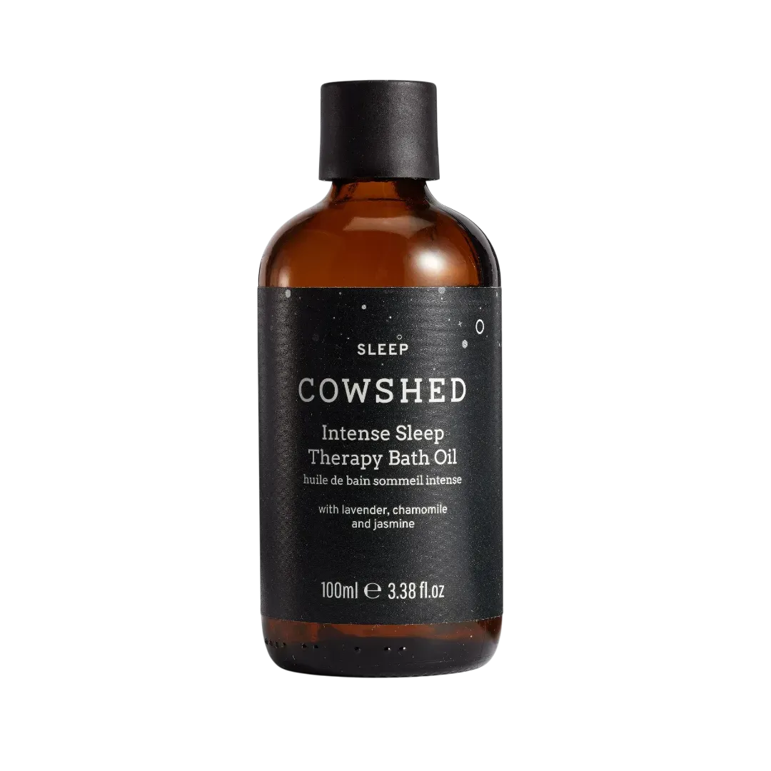 Cowshed Intense Sleep Therapy Lavender Bath Oil bottle