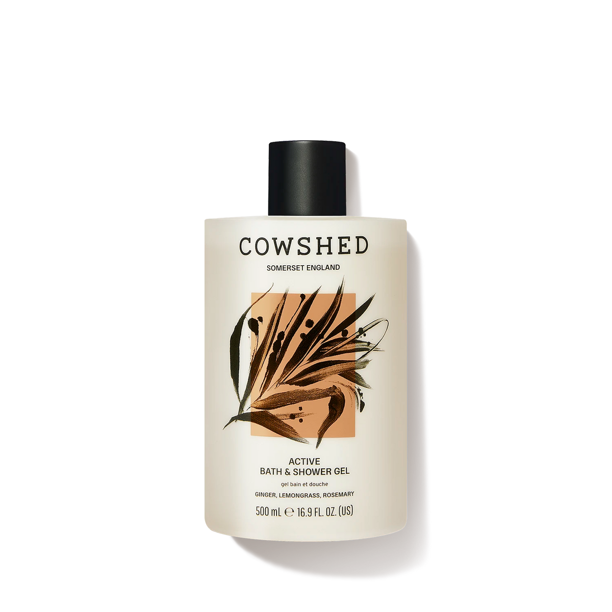 Active Bath & Shower Gel - Lemongrass, Ginger, Rosemary