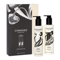 Cowshed hand care set with two bottles and a stunning gift box