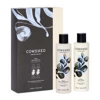Cowshed Relax bath & body set with packaging, bath gel & lotion