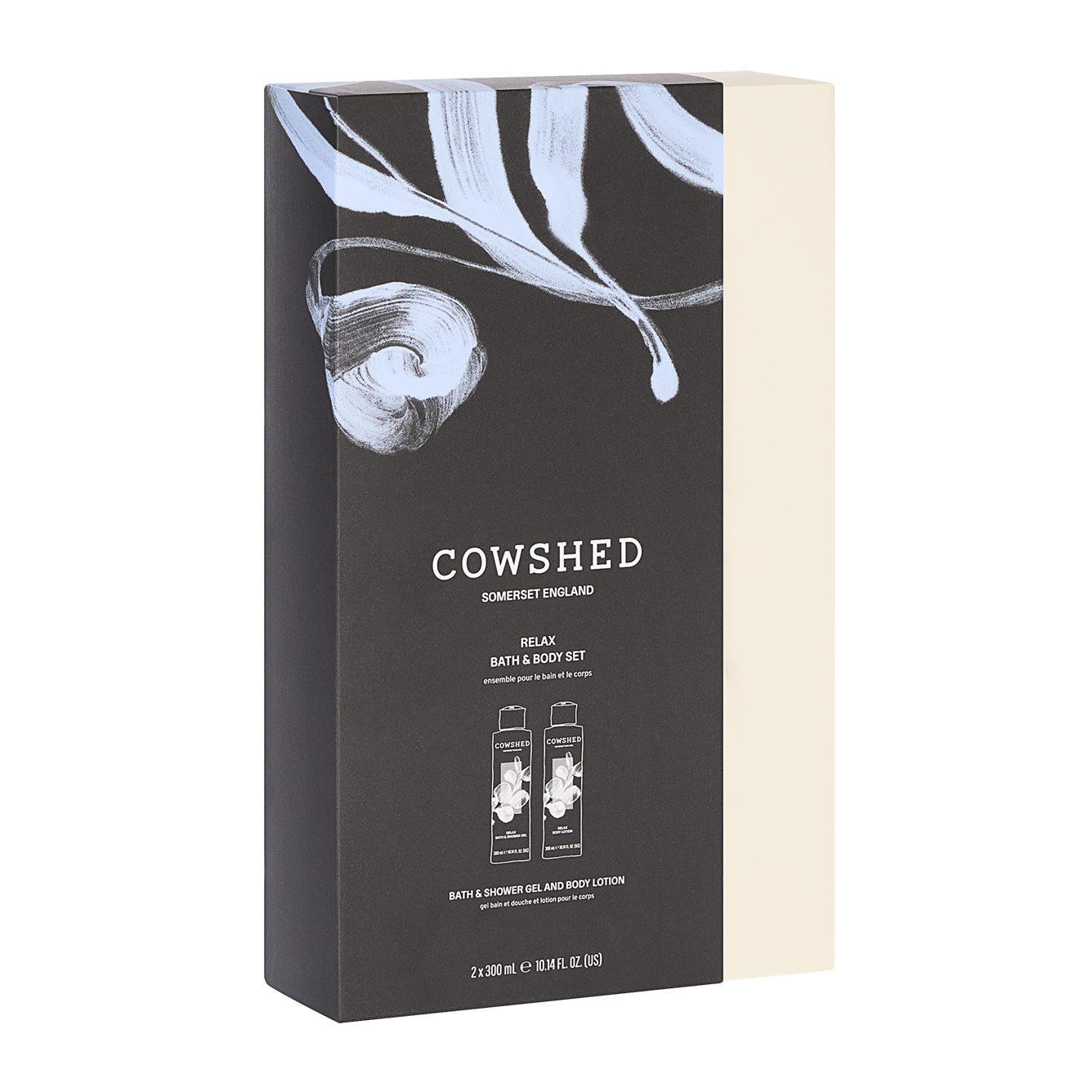 Cowshed Relax bath and body set in beautiful gift packaging