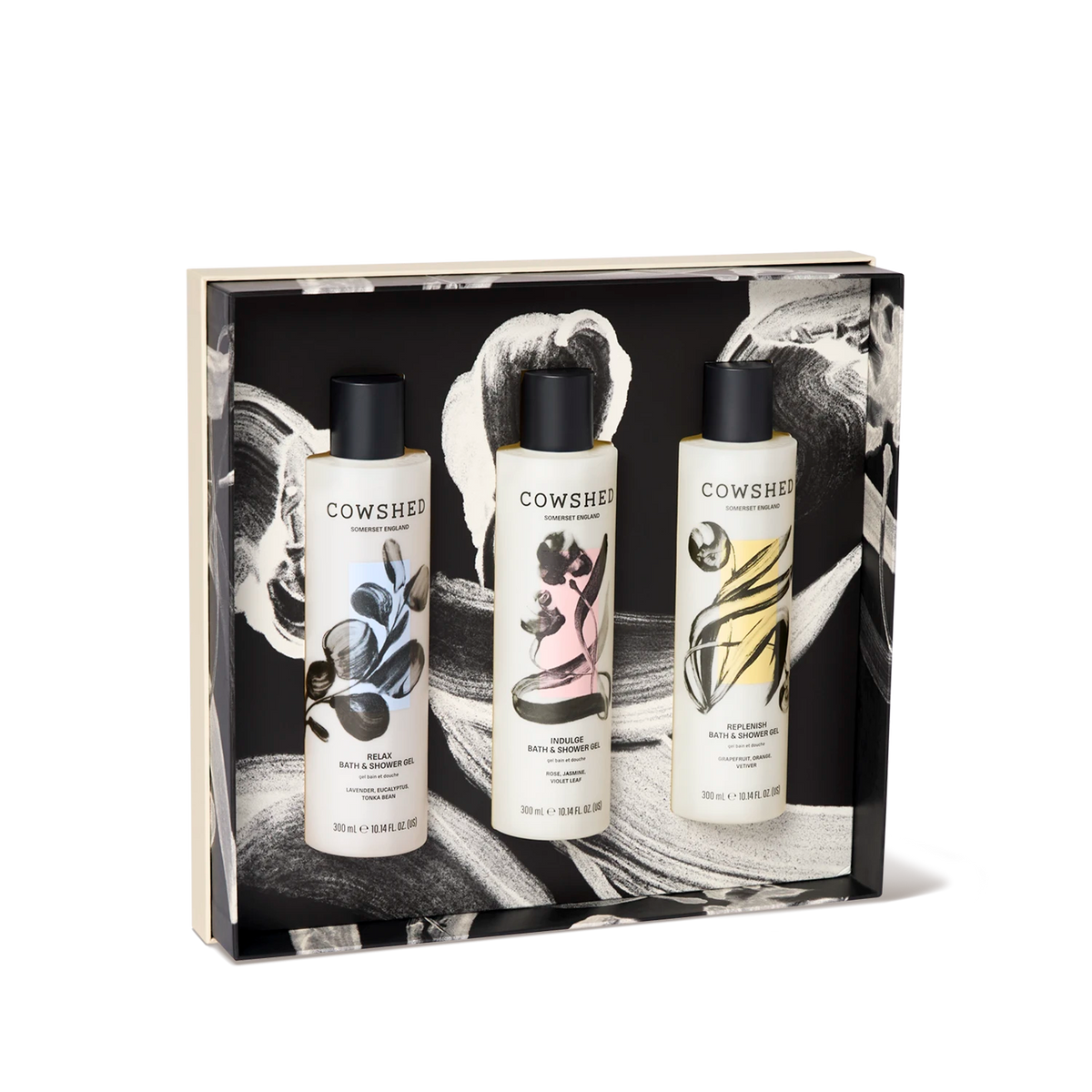 Shower Gel Trio Gift Set - Lavender, Rose, Grapefruit