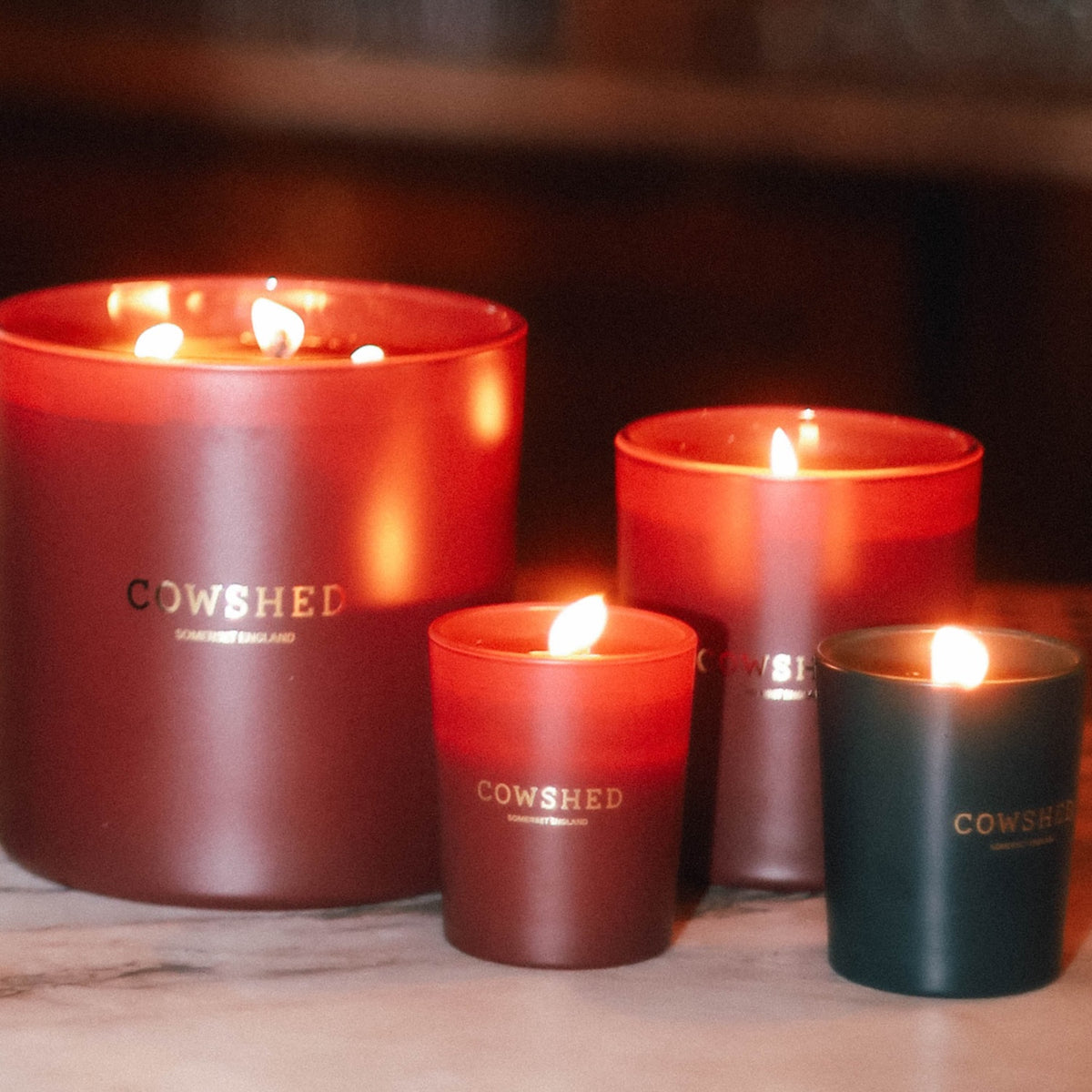 The Log Cabin Winter Candle - Cinnamon, Pine, Juniper