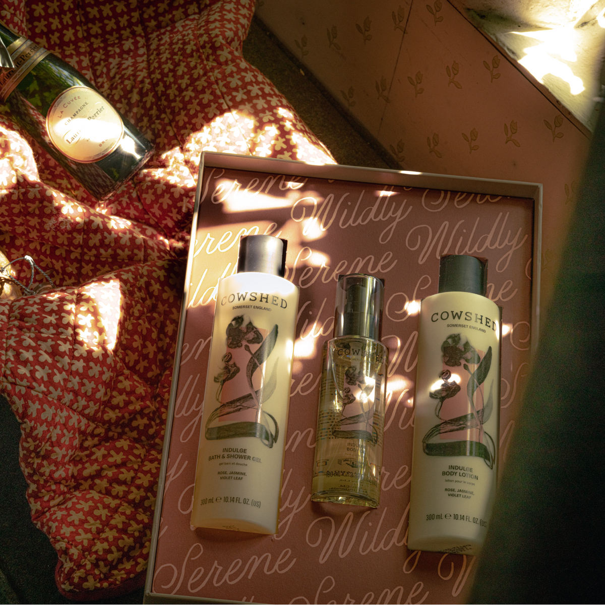 Rose Tinted Hours Gift Set - Rose, Jasmine, Violet Leaf