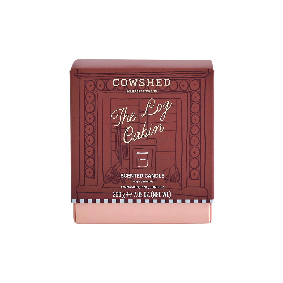 The Log Cabin Winter Candle - Cinnamon, Pine, Juniper