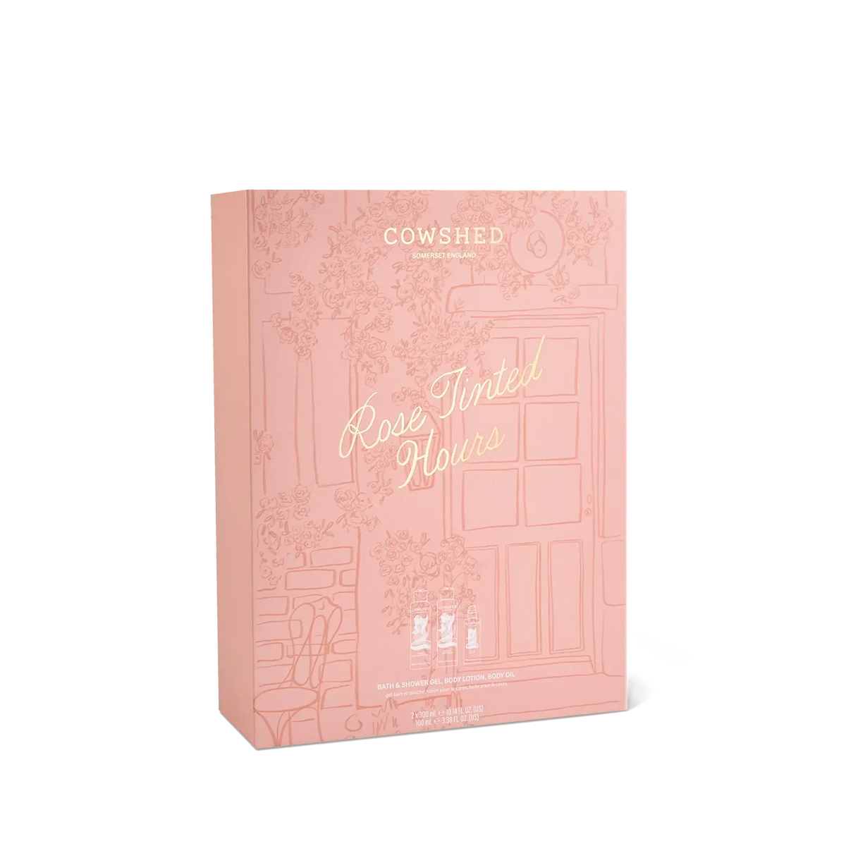 Rose Tinted Hours Gift Set - Rose, Jasmine, Violet Leaf