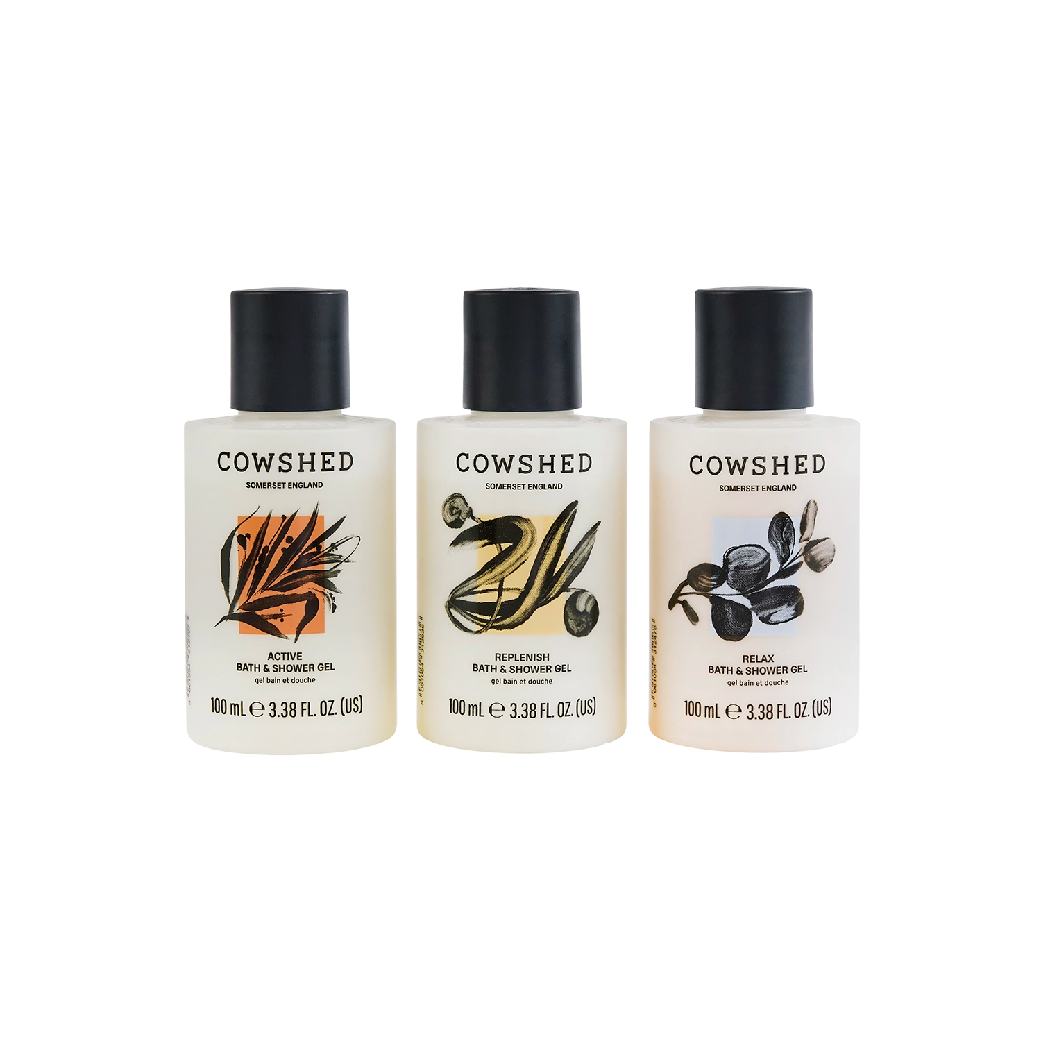 Try Them Trio - Travel Shower Gel Set