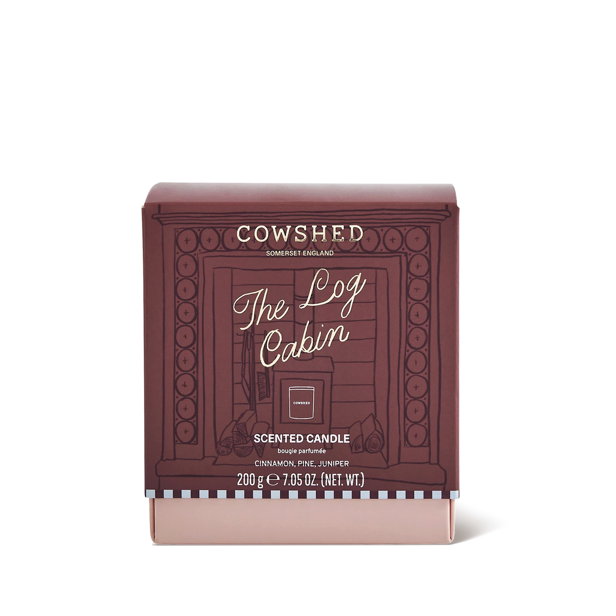 The Log Cabin Winter Candle - Cinnamon, Pine, Juniper