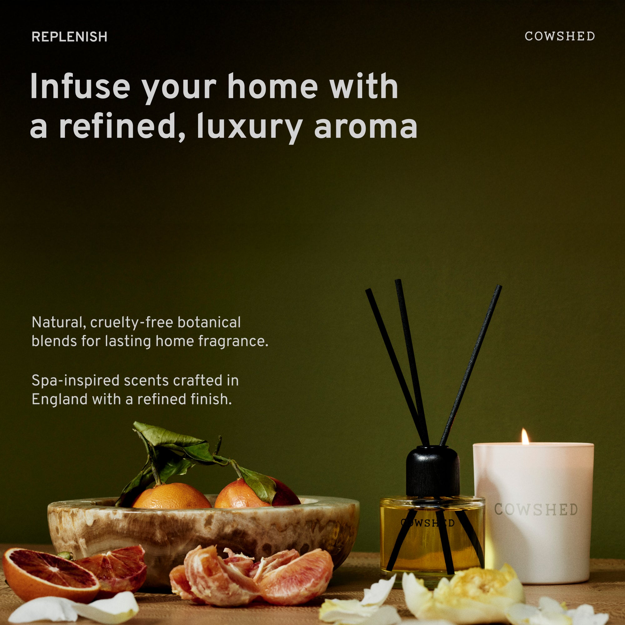 Replenish Red Mandarin & Grapefruit Reed Diffuser