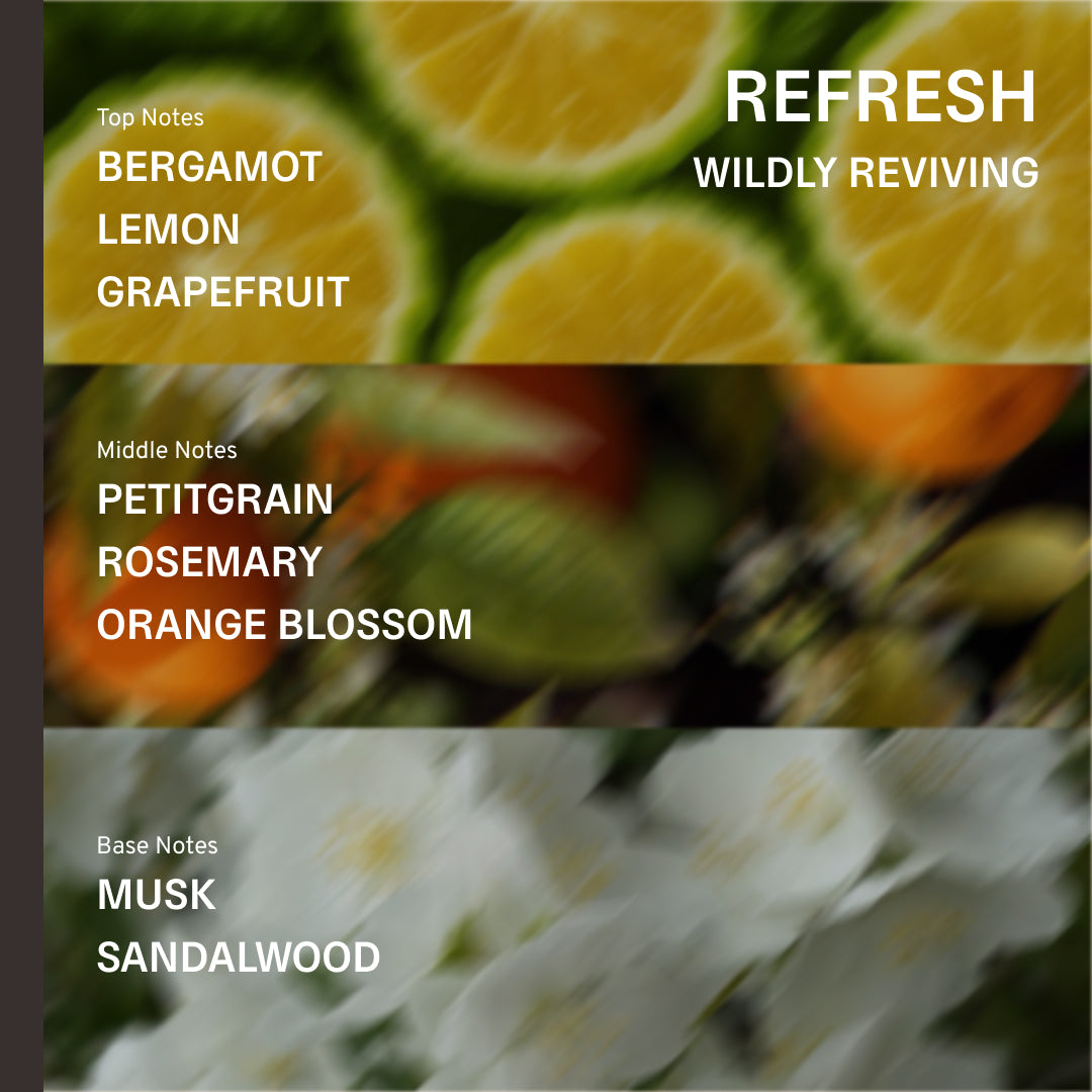 Refresh Hand Care Set - Bergamot, Grapefruit, Petitgrain