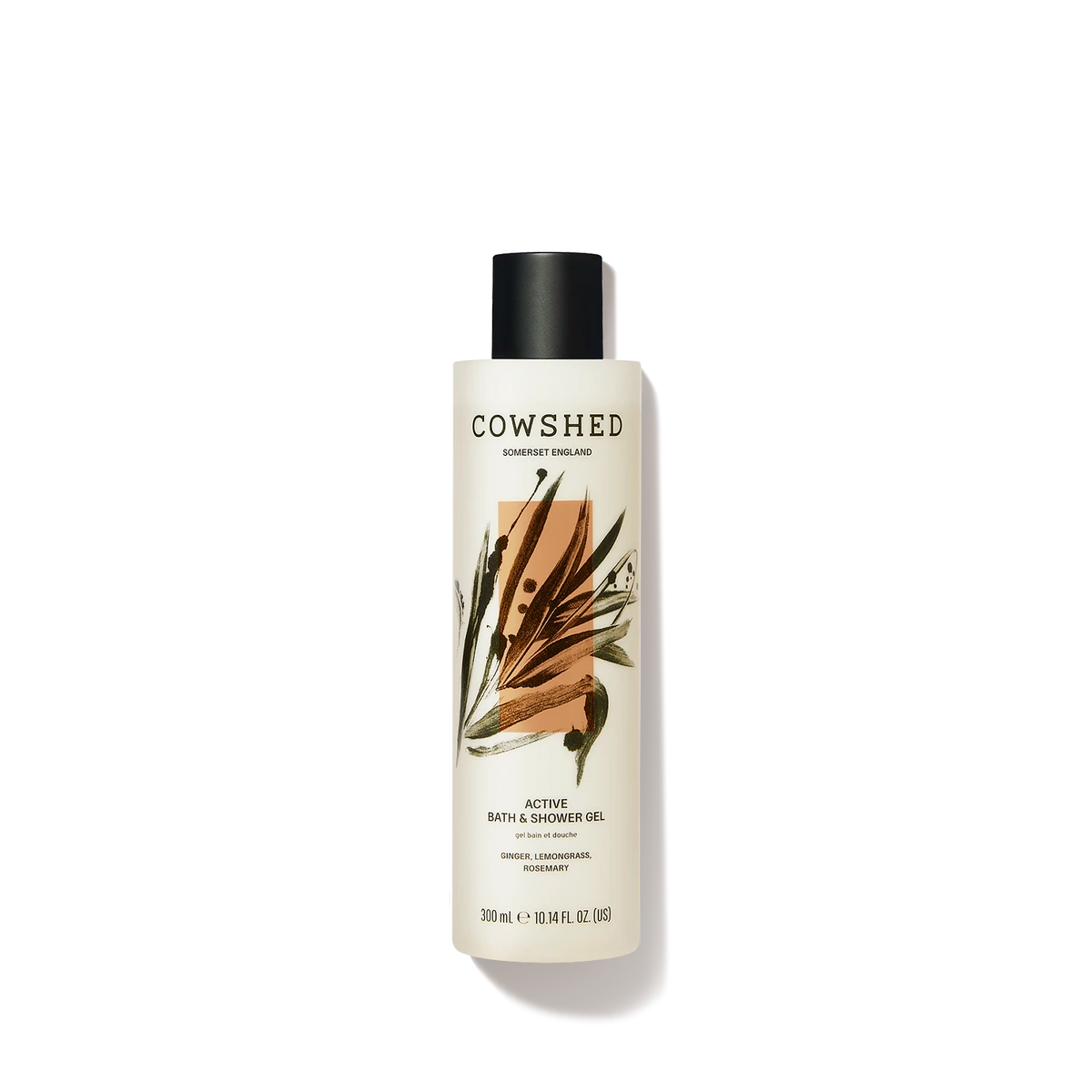 Active Bath & Shower Gel - Lemongrass, Ginger, Rosemary