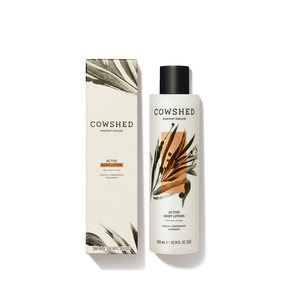 Active Body Lotion - Lemongrass, Ginger, Rosemary