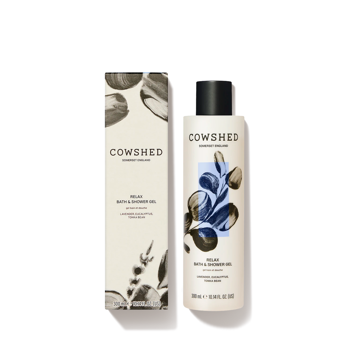Relax Bath & Shower Gel - Lavender, Eucalyptus, Tonka Bean
