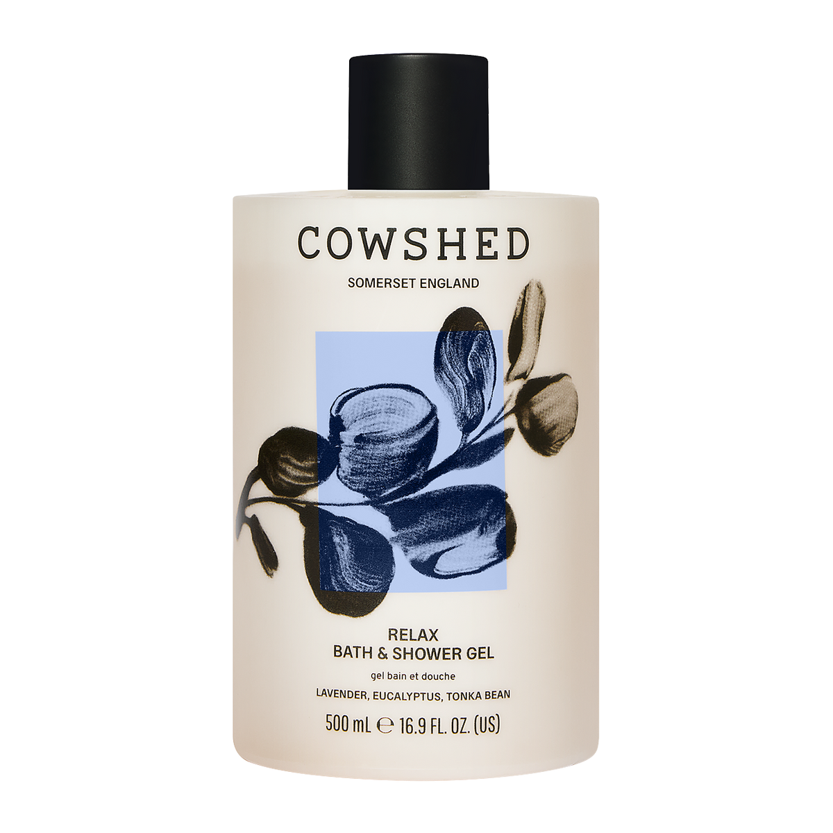 Relax Bath & Shower Gel Lavender Eucalyptus Tonka Bean