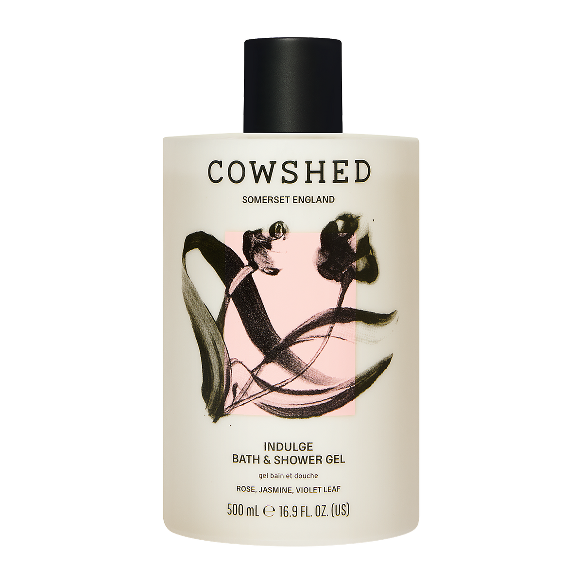 Indulge Bath & Shower Gel Rose Jasmine Violet Leaf