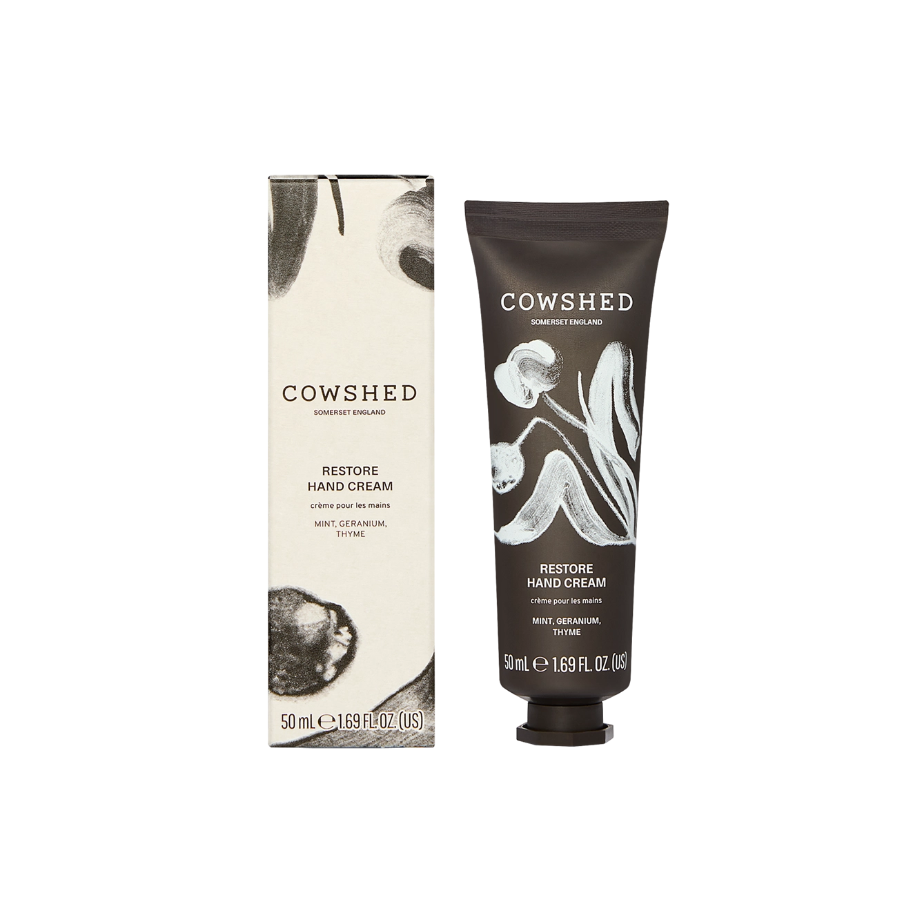 Cowshed Restore Hand Cream packaging