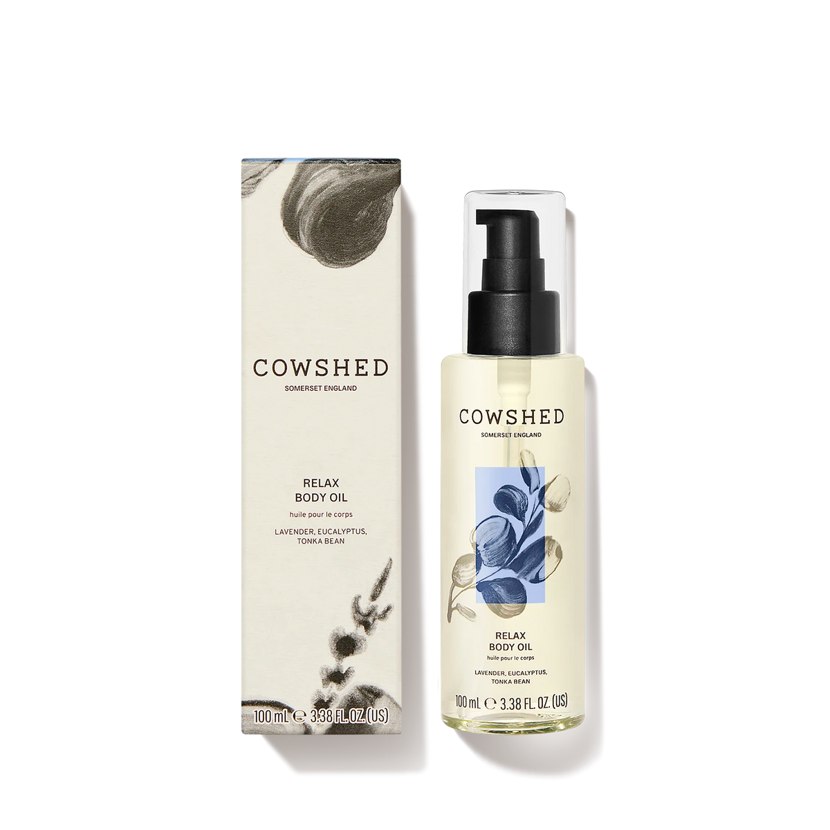 Relax Body Oil - Lavender, Eucalyptus, British Starflower