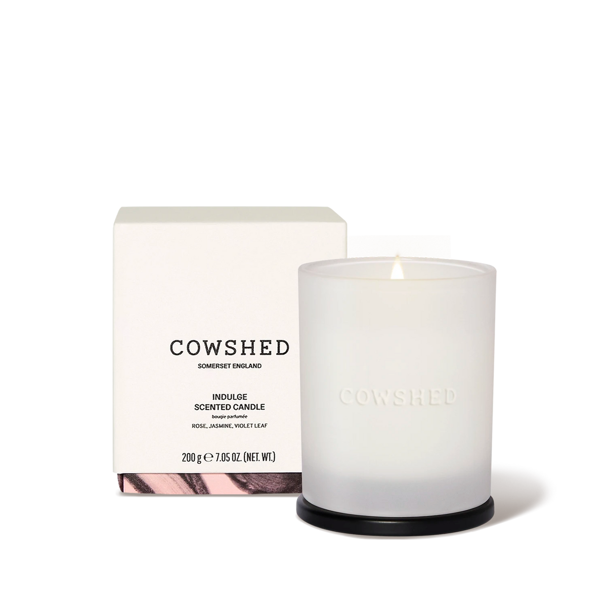 Indulge Candle - Rose, Jasmine, Violet Leaf