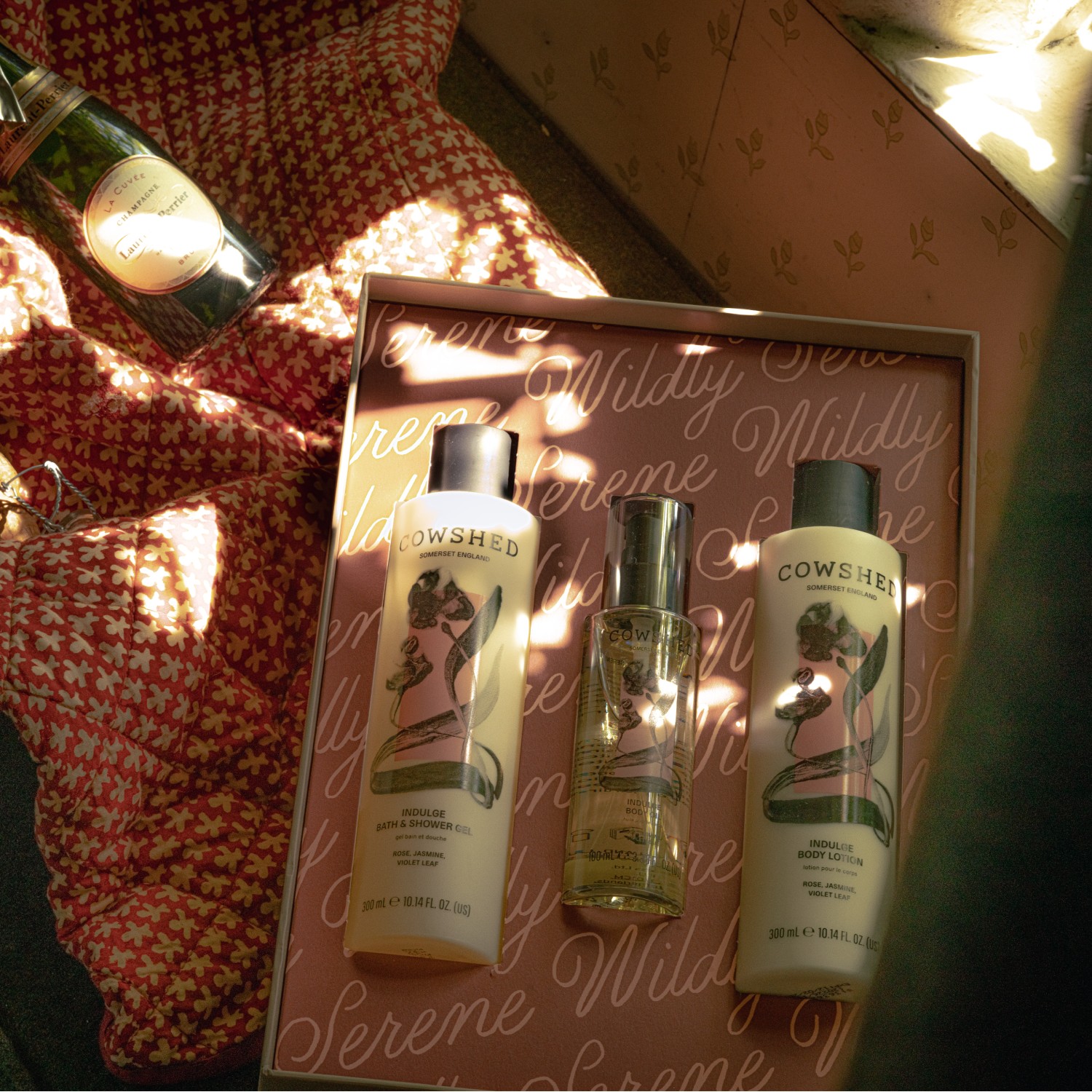 Rose Tinted Hours Gift Set - Rose, Jasmine, Violet Leaf
