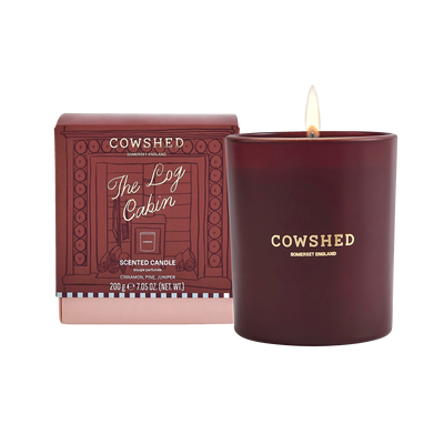The Log Cabin Winter Candle - Cinnamon, Pine, Juniper