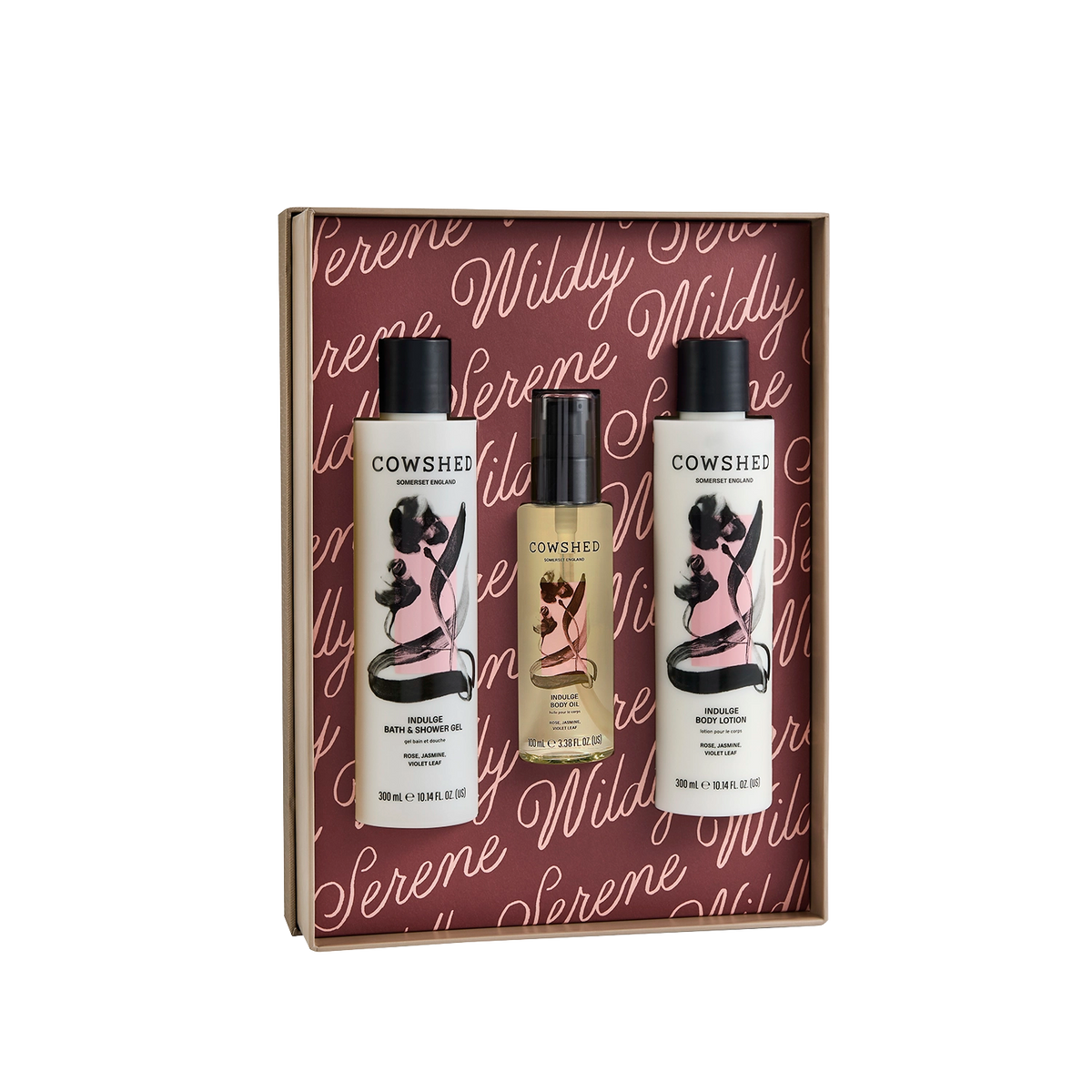 Rose Tinted Hours Gift Set - Rose, Jasmine, Violet Leaf