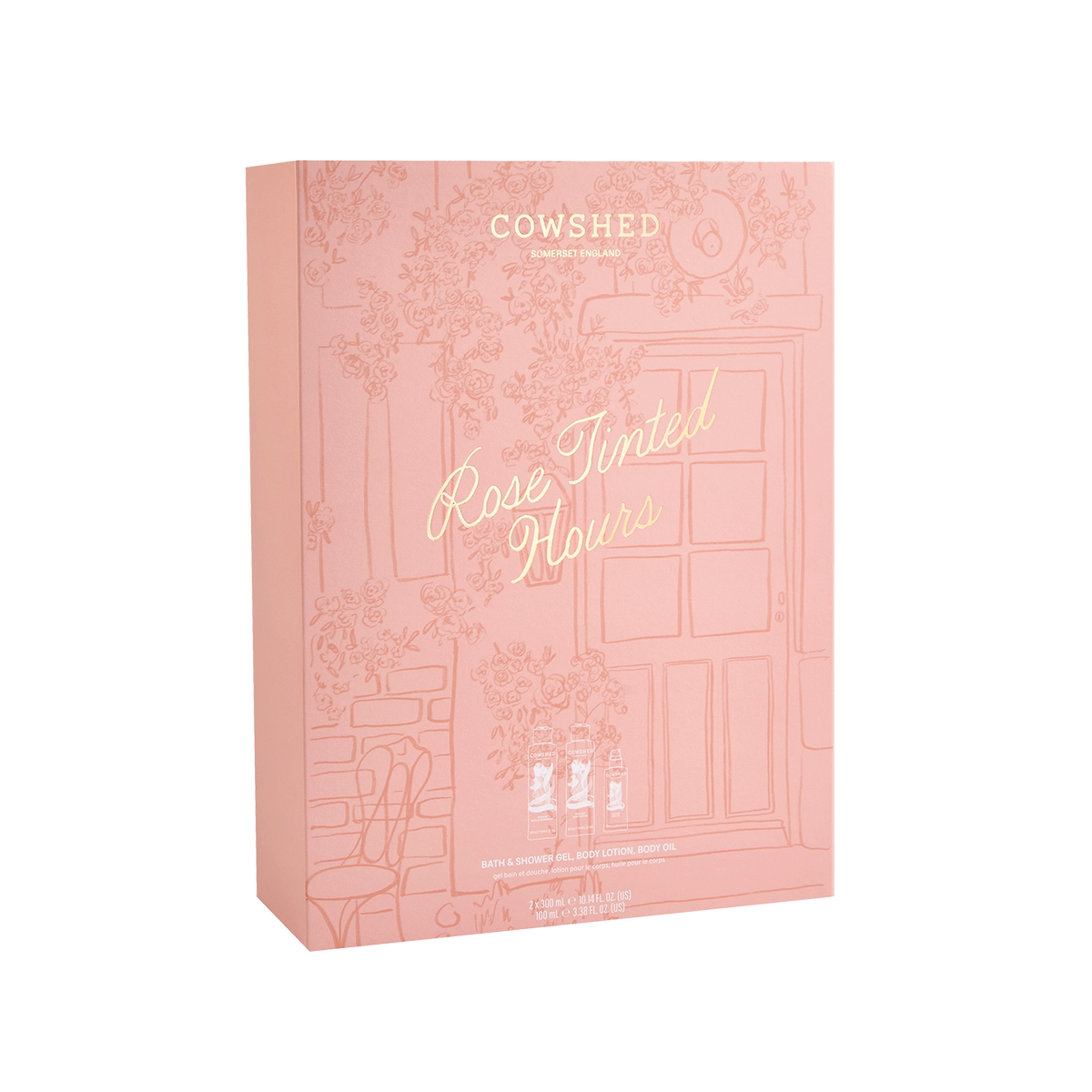 Rose Tinted Hours Gift Set - Rose, Jasmine, Violet Leaf