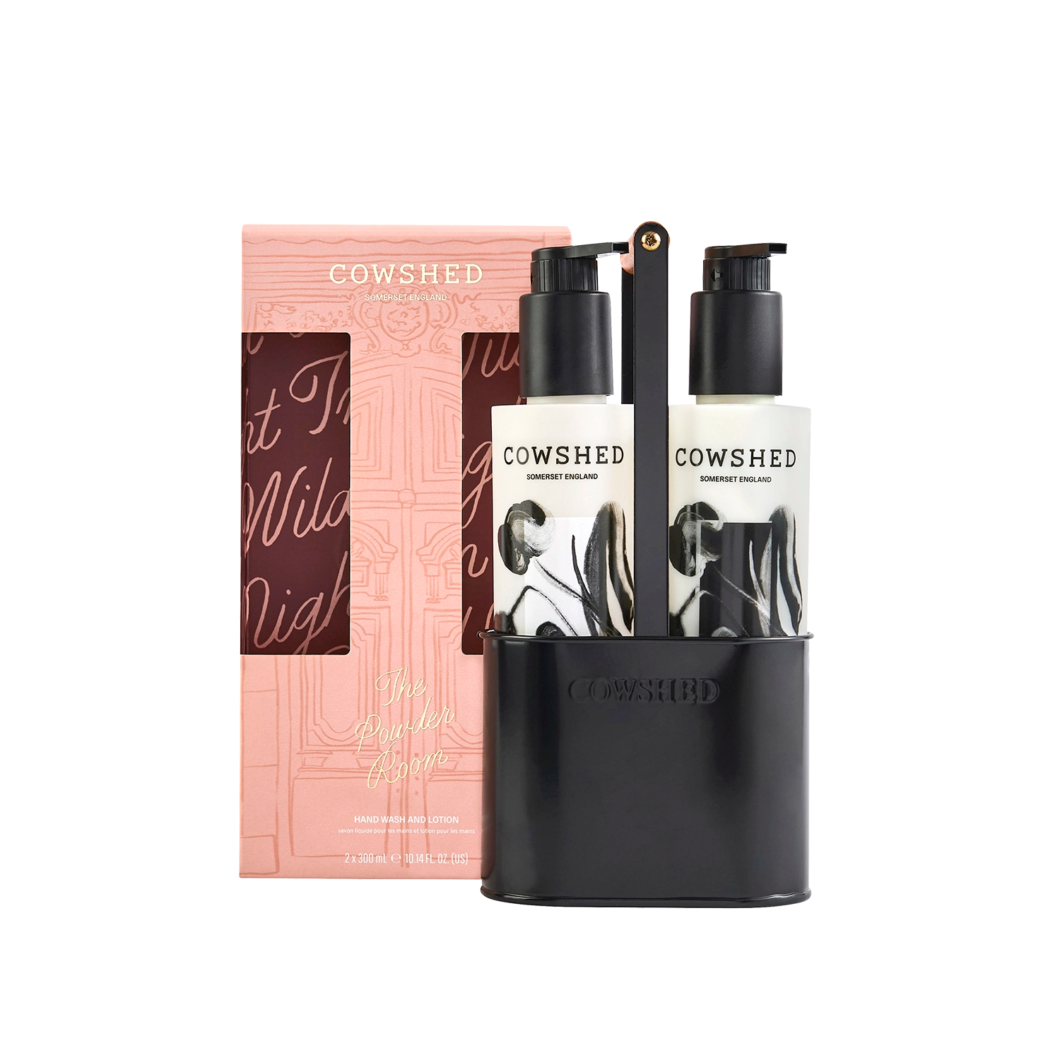The Powder Room Hand Care Caddy - Mint, Geranium, Thyme