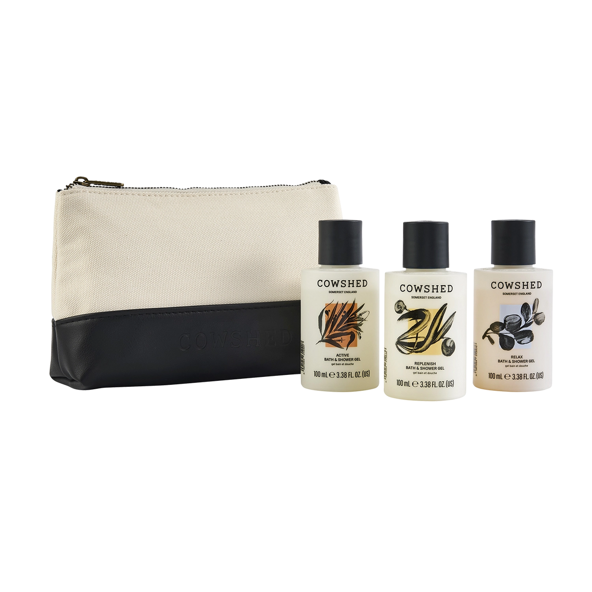 Try Them Trio Travel Shower Gel Set