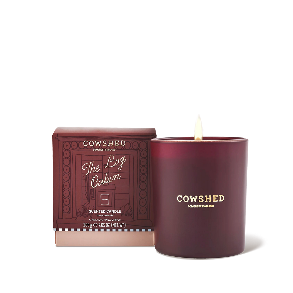 The Log Cabin Winter Candle - Cinnamon, Pine, Juniper