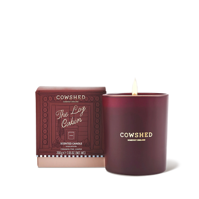 The Log Cabin Winter Candle - Cinnamon, Pine, Juniper