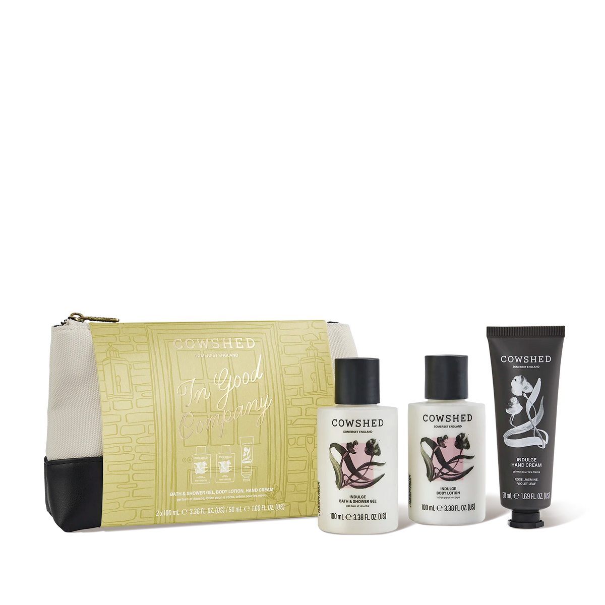 In Good Company Travel Edit - Rose, Jasmine, Violet Leaf