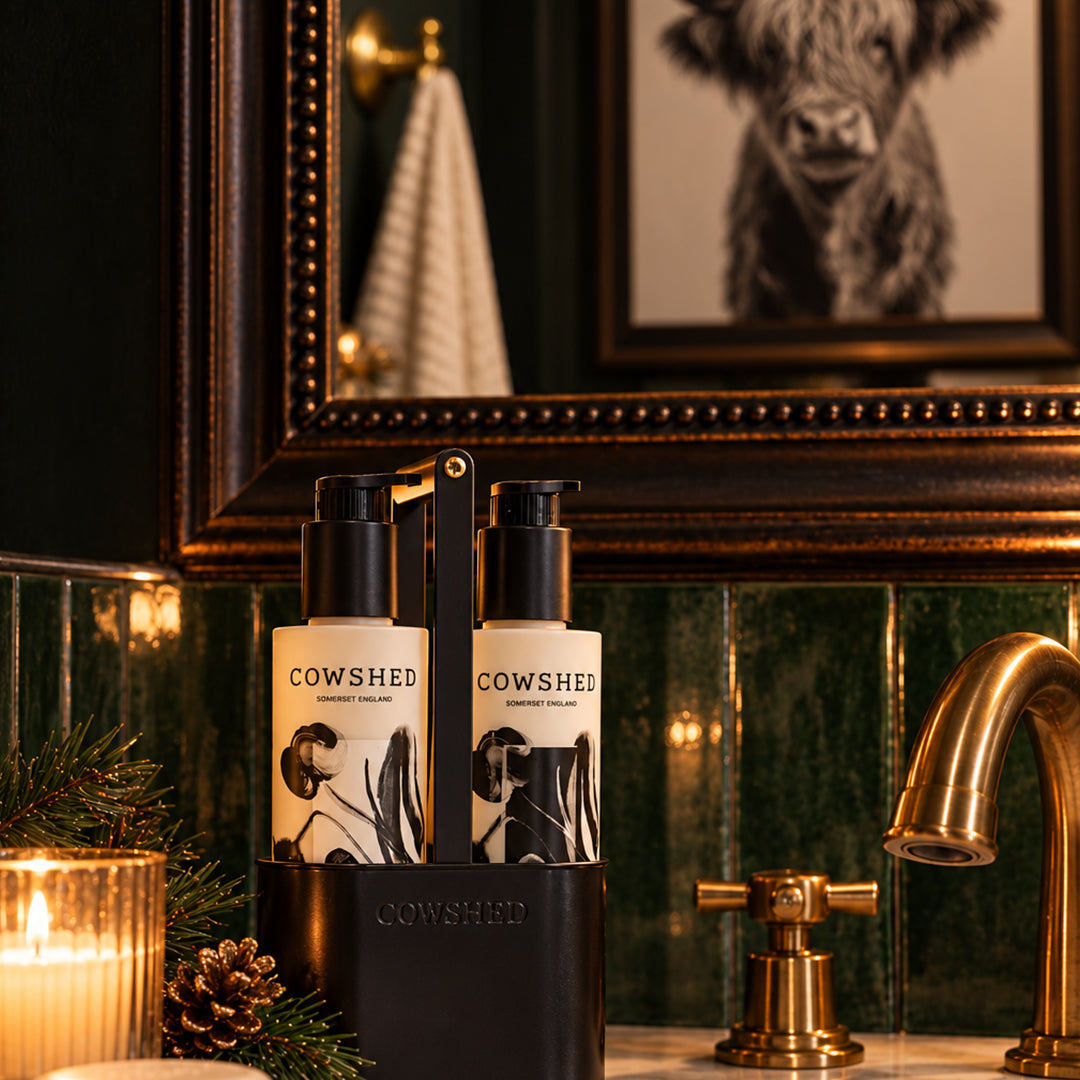 The Powder Room Hand Care Caddy - Mint, Geranium, Thyme