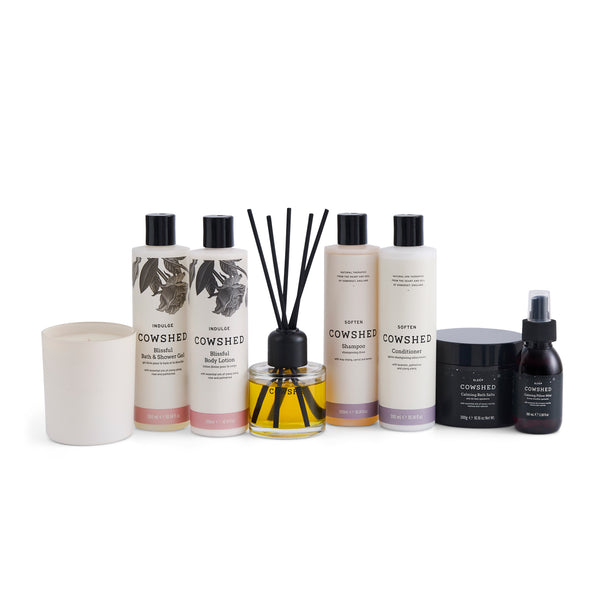 cowshed mother's day hamper full contents shot